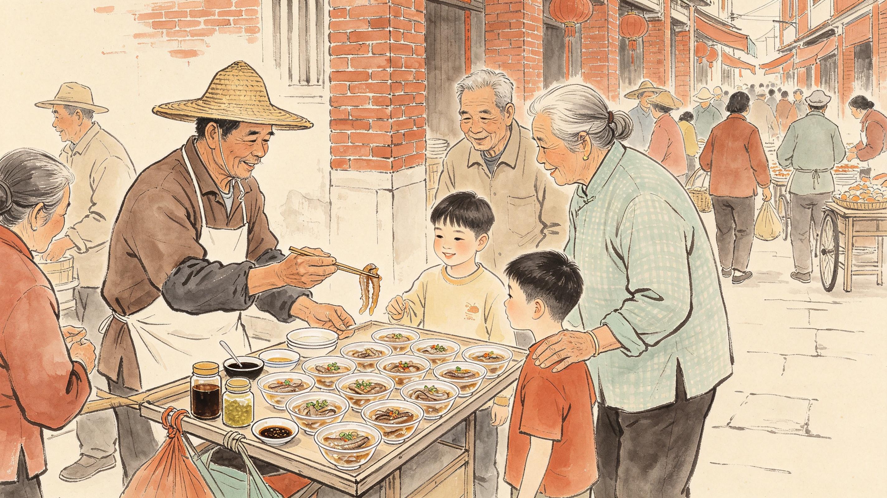 泉州土笋冻历史_土笋冻民间故事_网红菜为什么像黑暗料理那样,